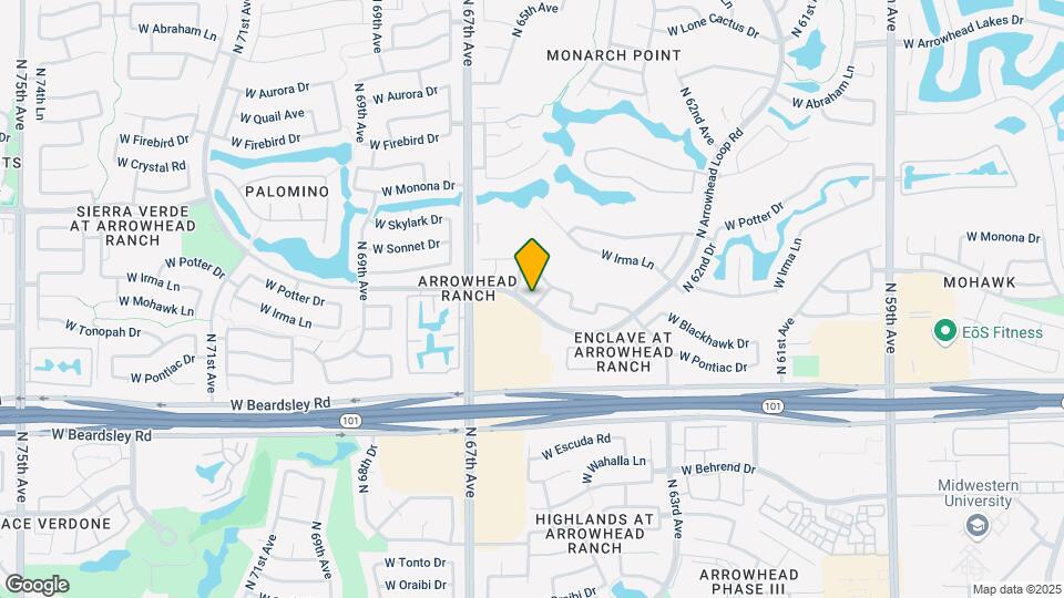 20370 N 65th Dr Map and Location Details