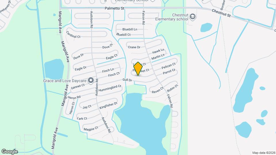 653 Parakeet Ct Mapa y Detalles de la Ubicación