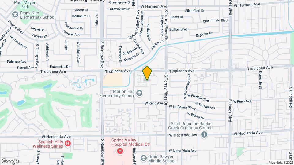 6669 W Tropicana Ave Map and Location Details