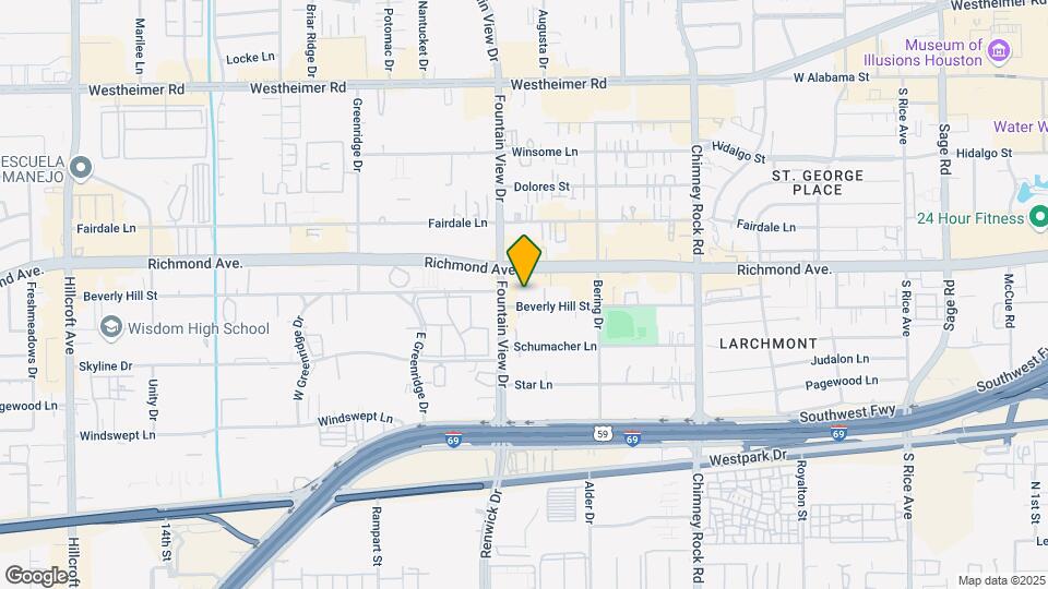 Tanglewood Place Apartments Map and Location Details