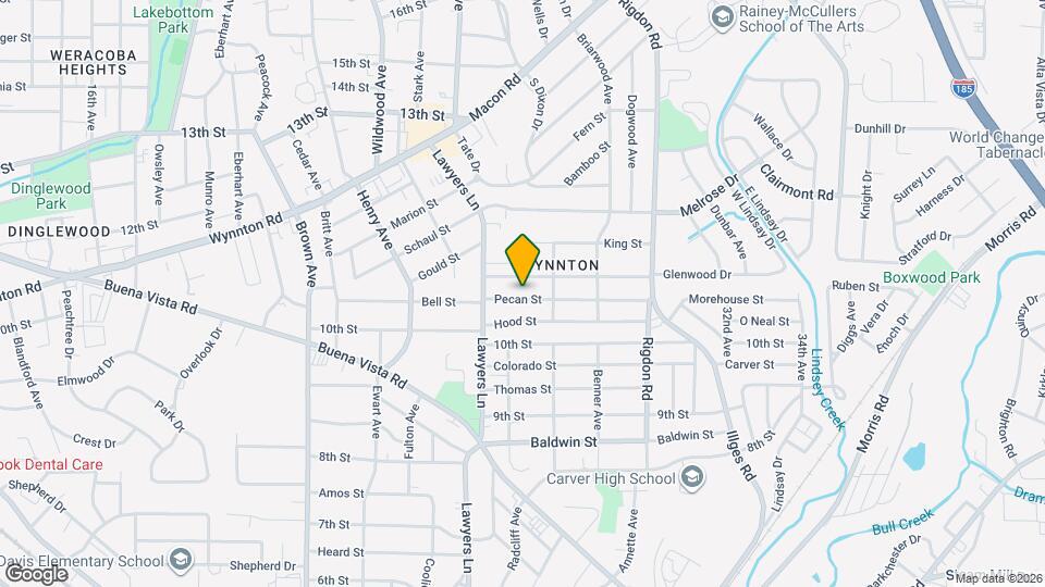 2711 Pecan St Map and Location Details