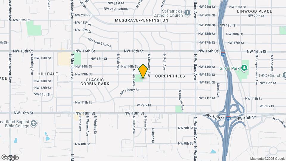 4017 NW 12th St Map and Location Details