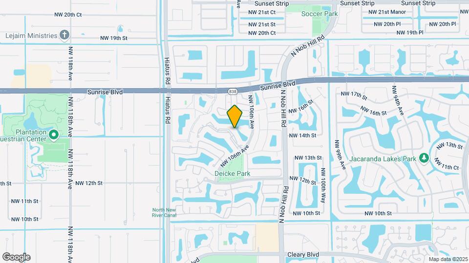 10661 NW 14th St Map and Location Details