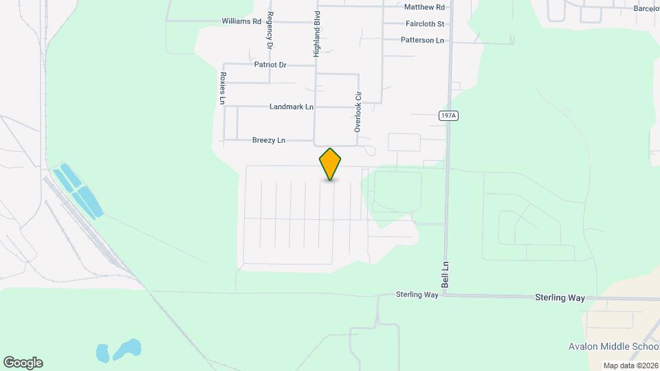 5747 Peach Dr Map and Location Details