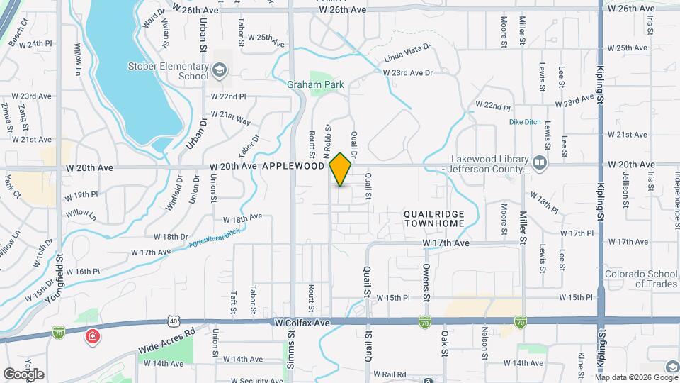 11363 W 18th Ave Map and Location Details