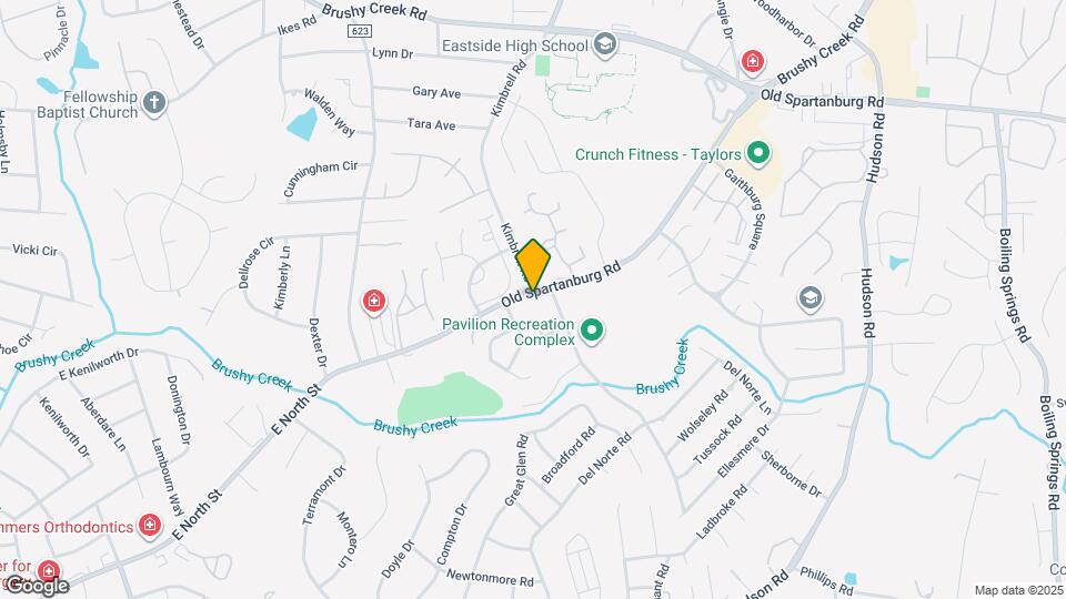 4712 Old Spartanburg Rd Map and Location Details