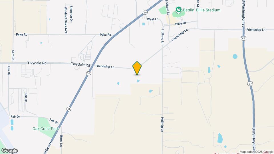 Woodland Cottages Fredericksburg Mapa y Detalles de la Ubicación