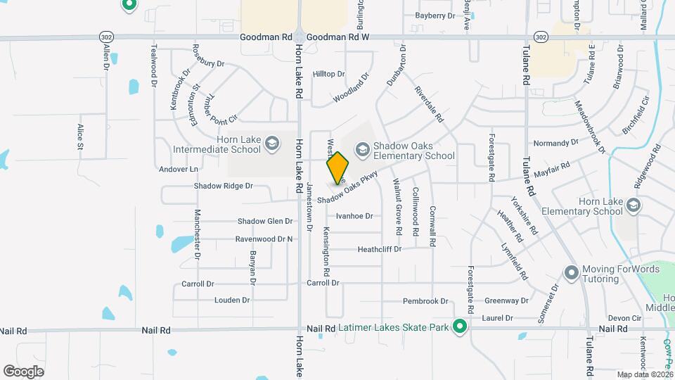 3840 Shadow Oaks Pkwy Map and Location Details