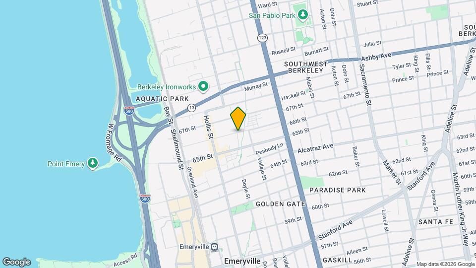 1257 66th St Map and Location Details