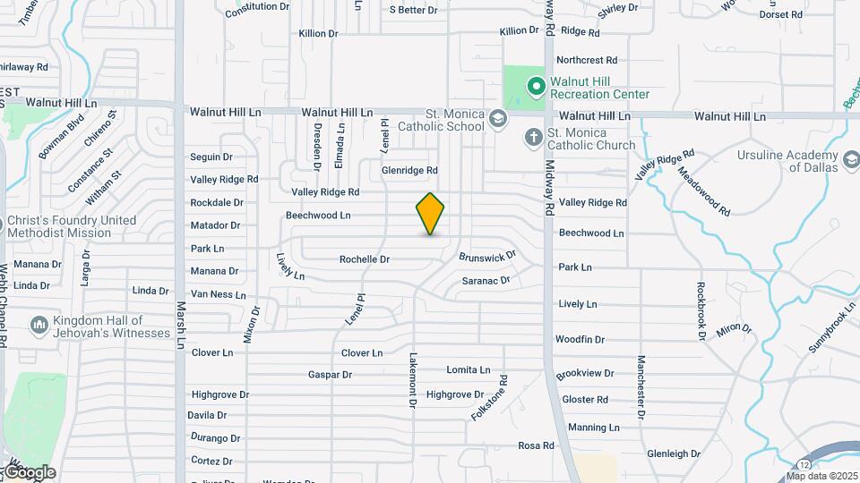 4052 Park Ln Map and Location Details