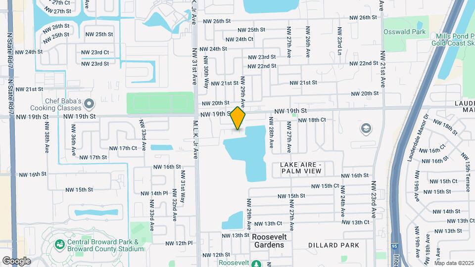 1751 NW 29th Terrace Map and Location Details