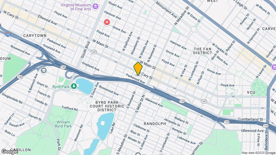 2108 Parkwood Ave, Unit #1 Map and Location Details