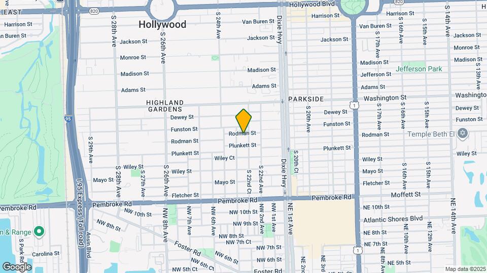 2238 Rodman St Map and Location Details