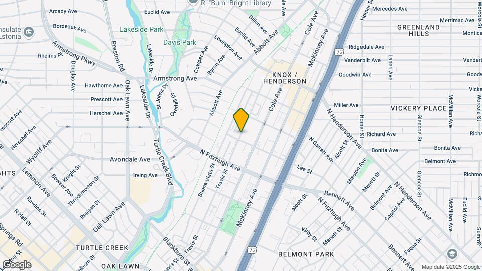 4314 Travis St, Unit 201 Map and Location Details
