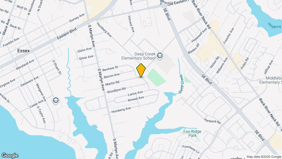 961 Martin Rd Mapa y Detalles de la Ubicación