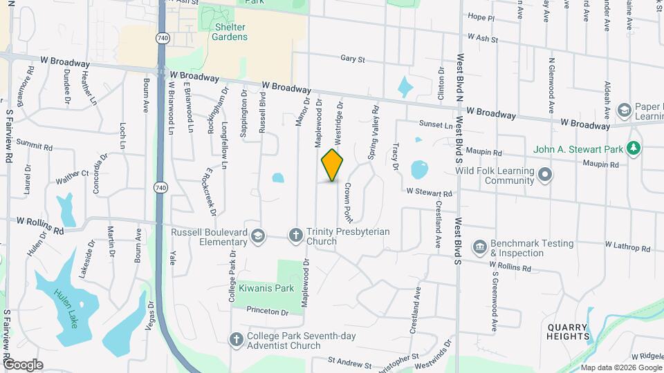 1502 North Cir Map and Location Details