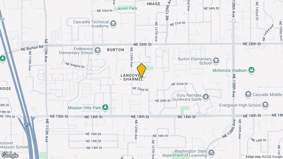 12505 NE 24th St Mapa y Detalles de la Ubicación