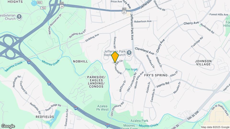 2619 Jefferson Park Cir Mapa y Detalles de la Ubicación