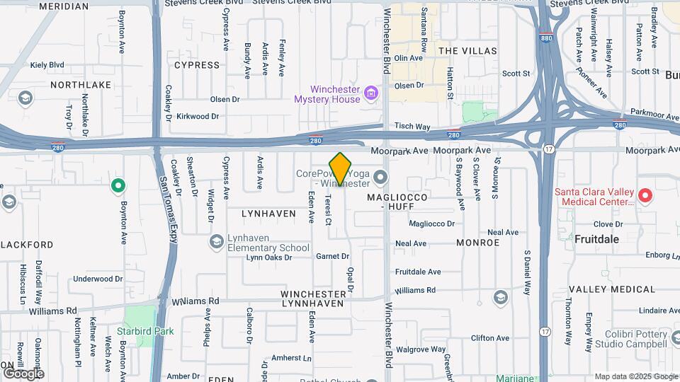 737 Opal Dr Map and Location Details