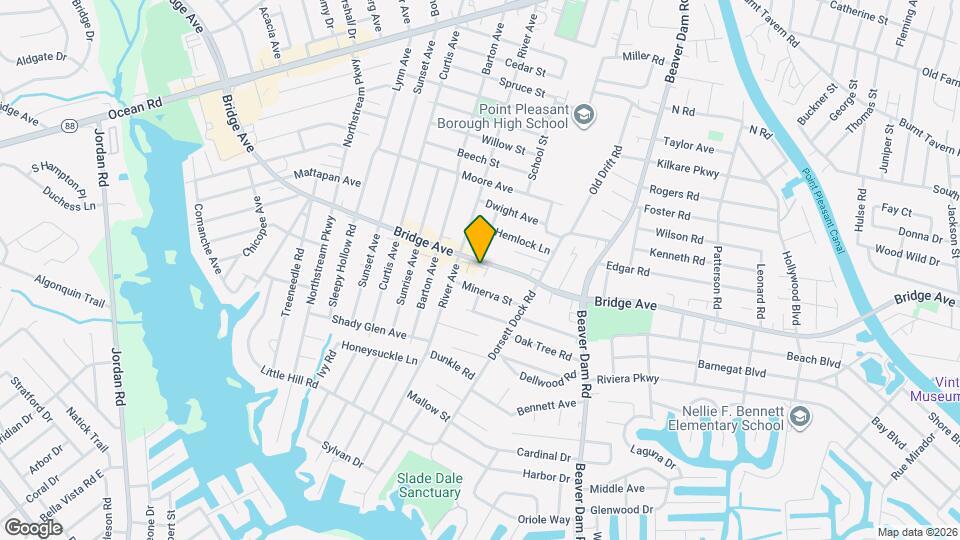 2428 Bridge Ave Map and Location Details