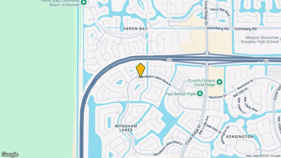 5450 NW 122nd Dr Map and Location Details