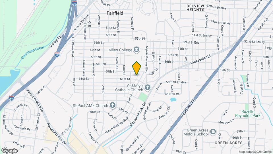 716 61st St Map and Location Details