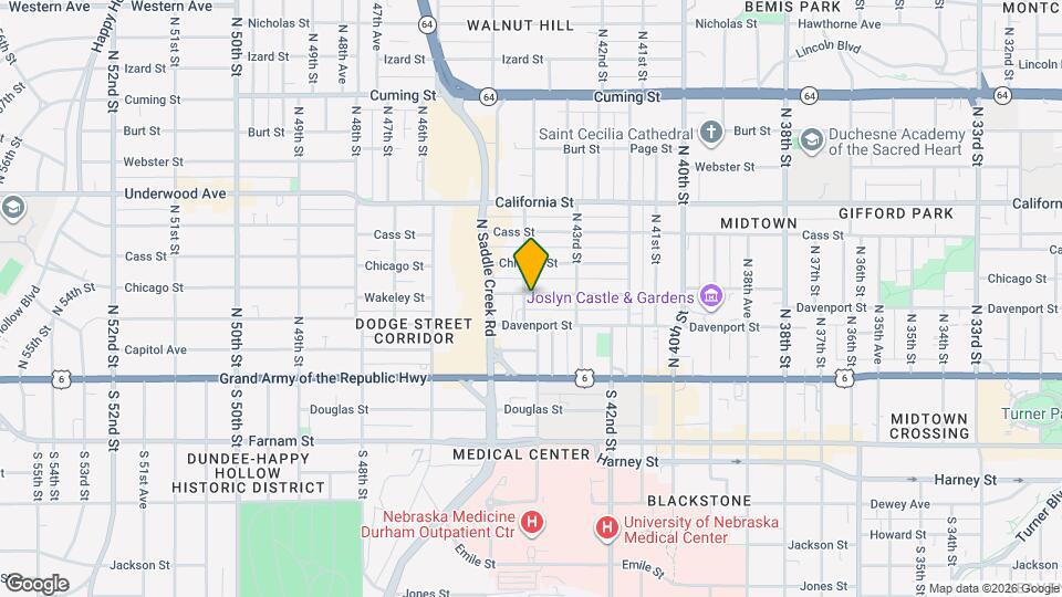 4339 Wakeley St Map and Location Details