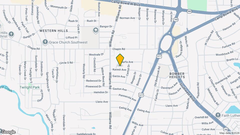 7820 Kermit Ave Map and Location Details