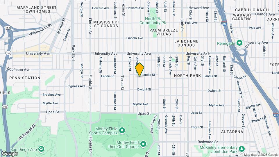 3675 Arnold Ave Mapa y Detalles de la Ubicación