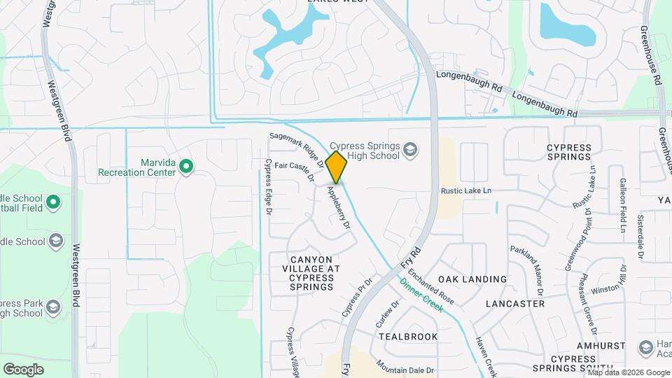 7634 Appleberry Dr Map and Location Details