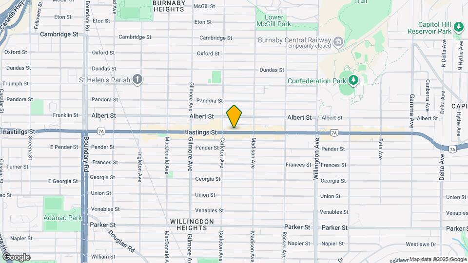 4223 Hastings St Map and Location Details