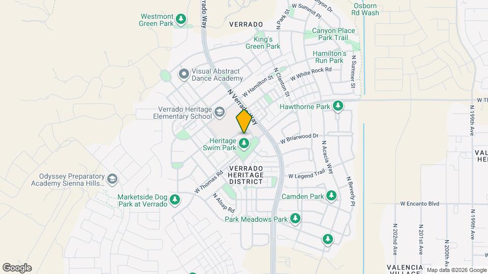 20732 W Thomas Rd Mapa y Detalles de la Ubicación