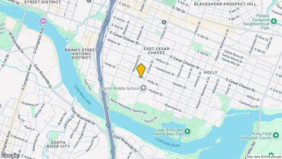 1507 Holly St Map and Location Details