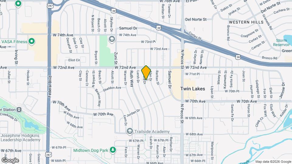 7100 Avrum Dr, Unit 7100 avrum drive basement Map and Location Details