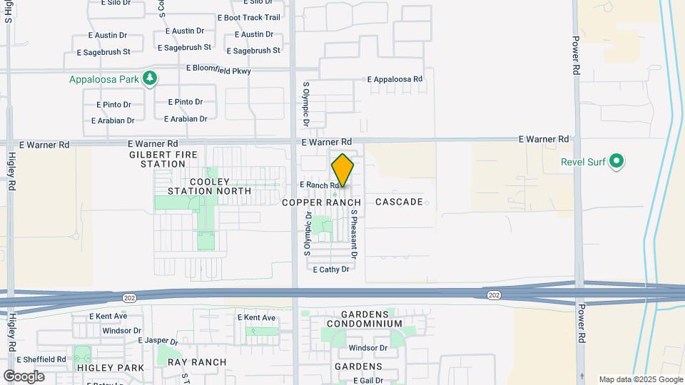 942 S Deerfield Ln Map and Location Details