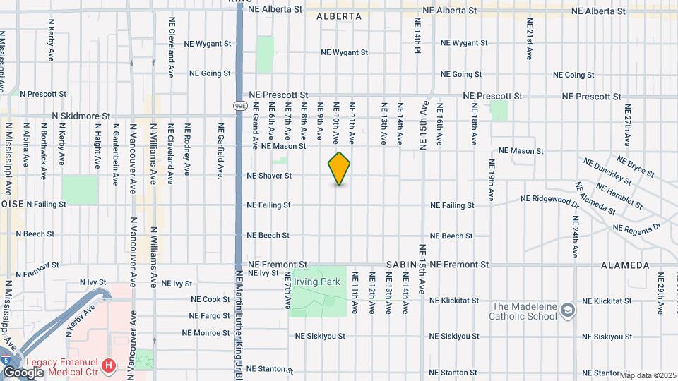 3936 NE 10th Ave Map and Location Details
