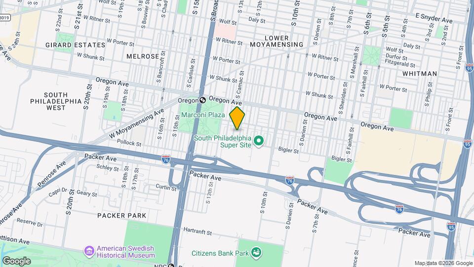 2828 S 12th St Mapa y Detalles de la Ubicación