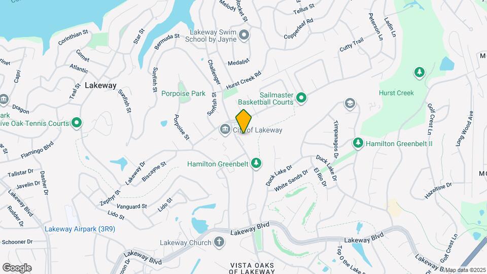 1109 Lohmans Crossing Rd Map and Location Details