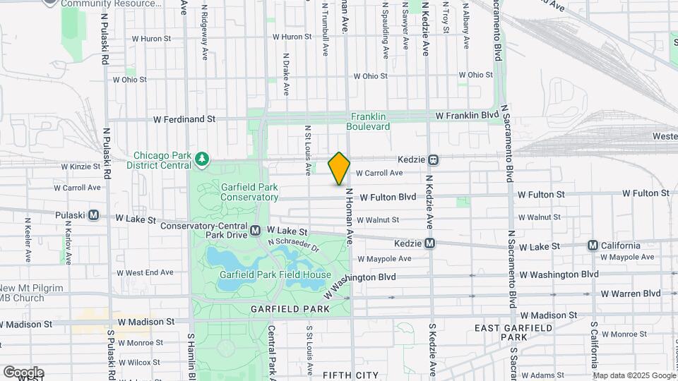 3412 W Fulton Blvd, Unit 2nd Floor Map and Location Details