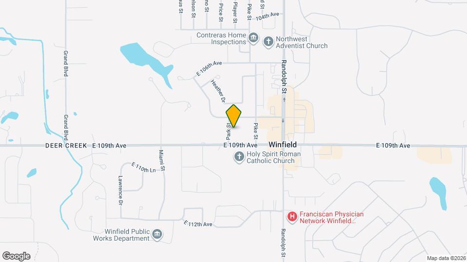 10859 Park St Mapa y Detalles de la Ubicación