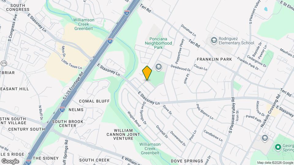 2101 Lemon Dr Map and Location Details