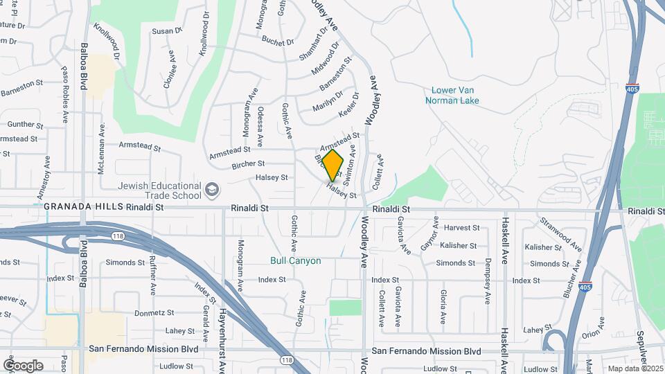 16253 Halsey St Map and Location Details