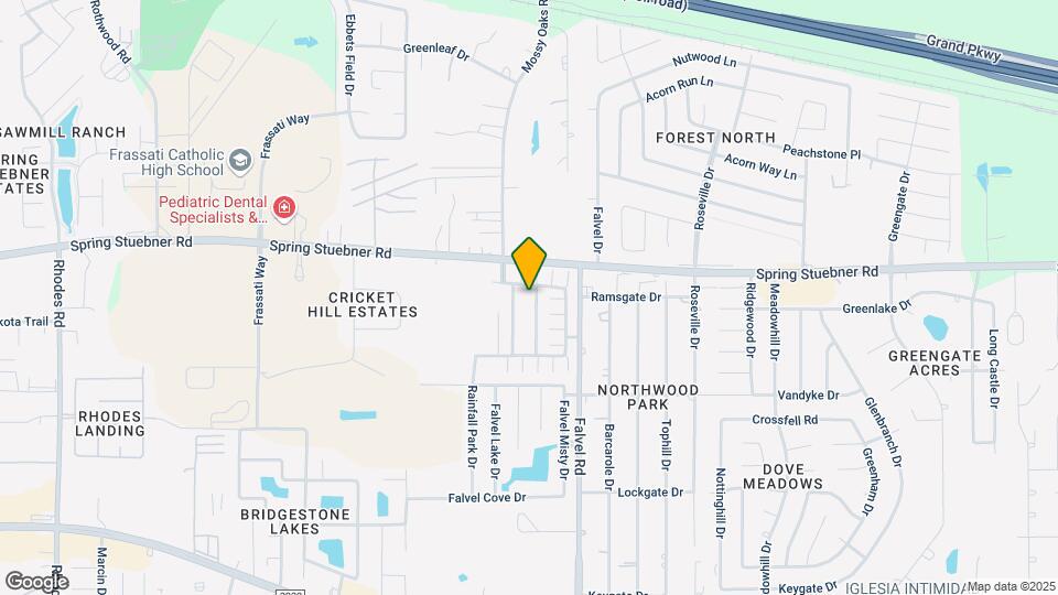 21831 Grassy Hill Ln Map and Location Details