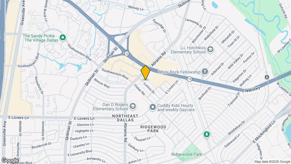 6421 Lontos Dr Map and Location Details