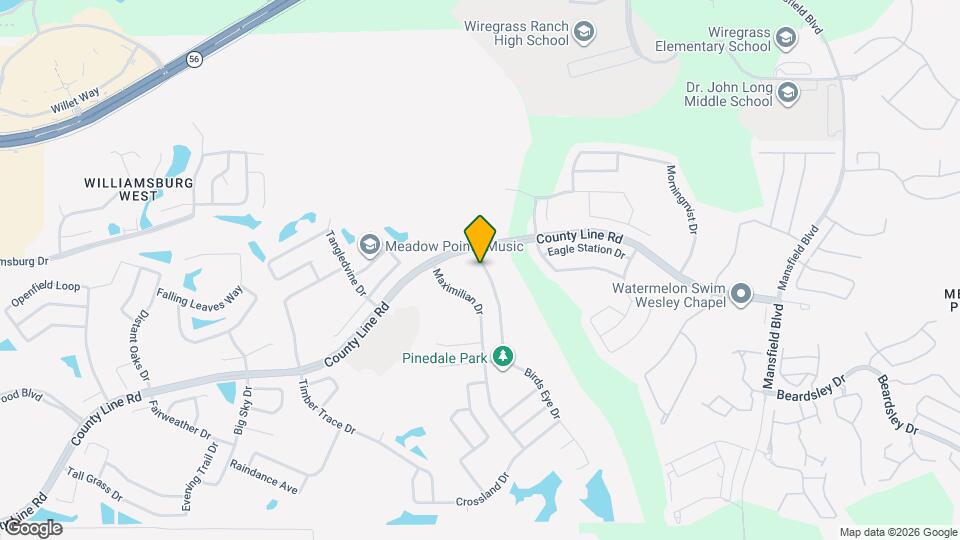 1641 Firewheel Dr Map and Location Details