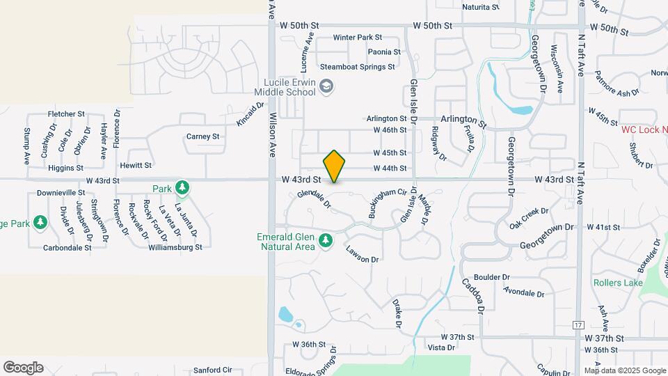 2511 Glendale Ct Map and Location Details