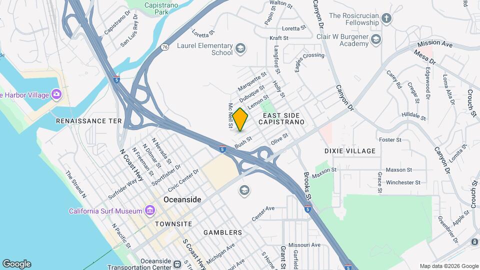 1315 W Puls St Map and Location Details