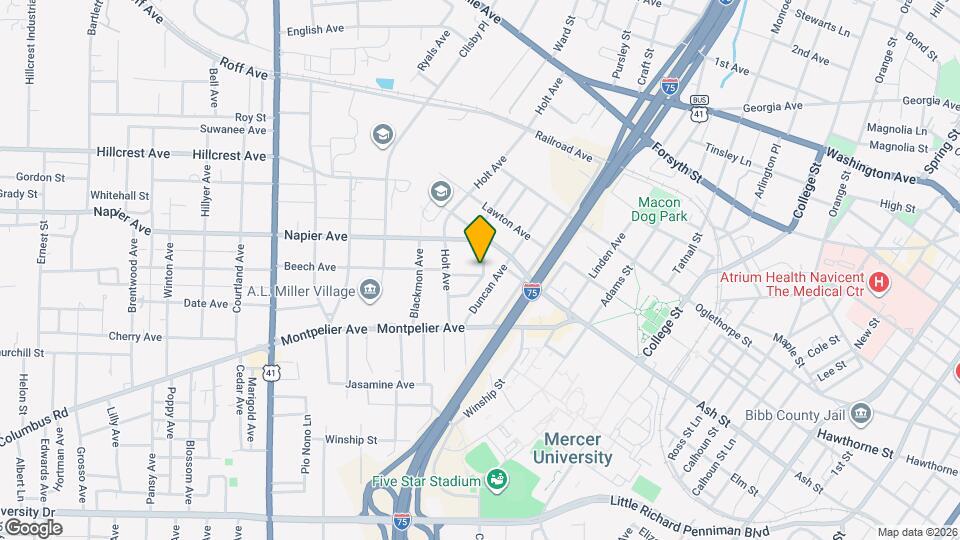 1915 Beech Ave Map and Location Details