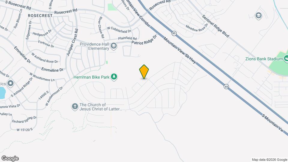 4586 W Thorley Dr Mapa y Detalles de la Ubicación