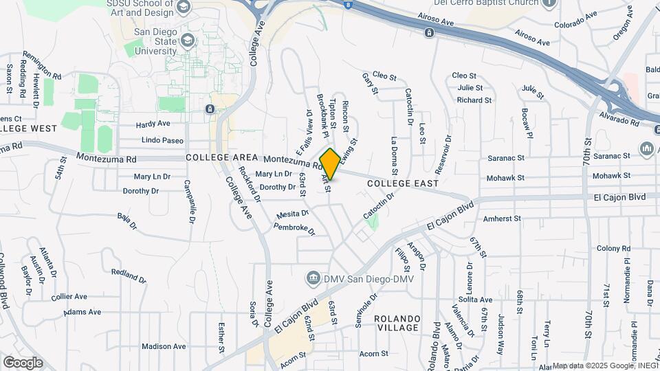 5039 Art St Map and Location Details